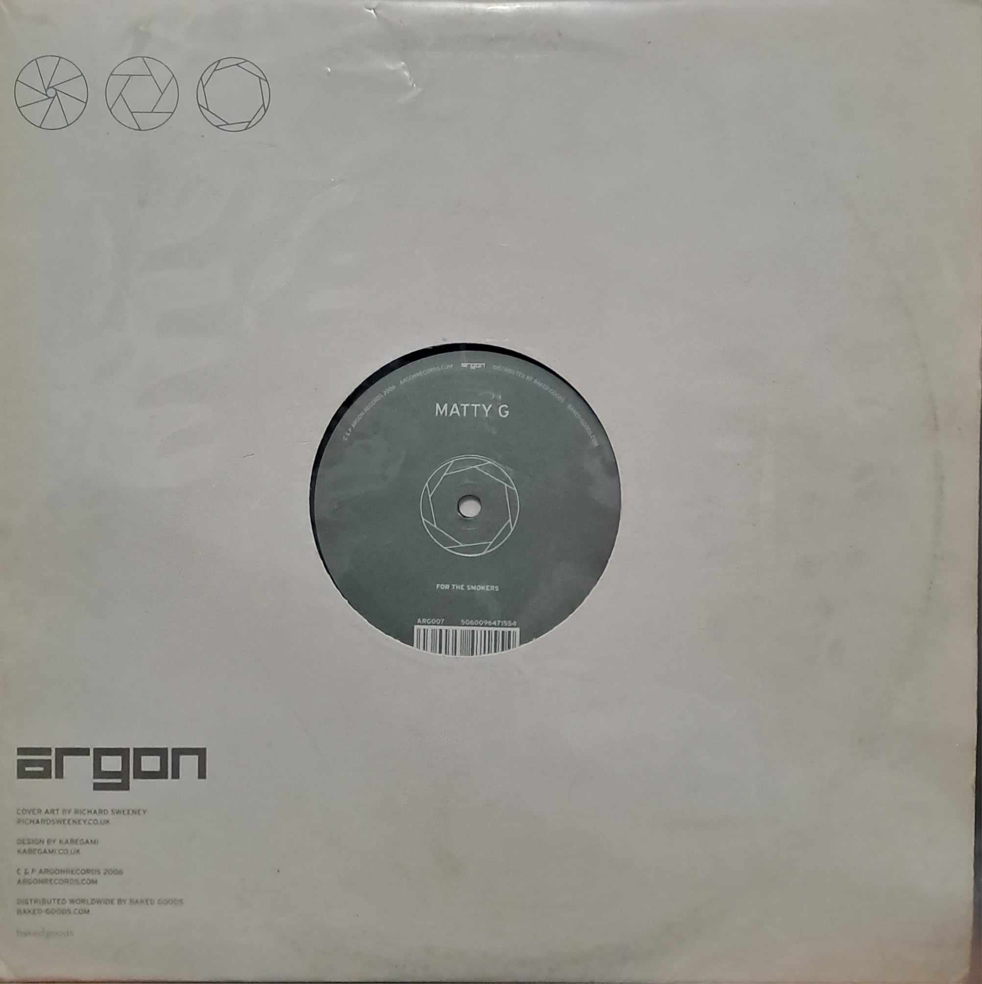 Argon 007 - vinyle dubstep